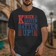 Baseball Kindergarten Back To School Kindergarten Batter Up Unisex T-Shirt Baseball Kindergarten Back To School Kindergarten Batter Up Unisex T-Shirt