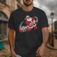 Baseball Santa 67 Christmas Xmas Pajamas Boys Unisex T-Shirt