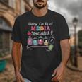 Battery Life Of A Media Specialist Back To School Unisex T-Shirt