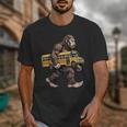 Bigfoot Carrying School Bus Sasquatch Back To School Unisex T-Shirt Bigfoot Carrying School Bus Sasquatch Back To School Unisex T-Shirt