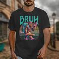 Boys Modern Bruh Big Foot Back To School Graphic Unisex T-Shirt Boys Modern Bruh Big Foot Back To School Graphic Unisex T-Shirt