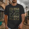 Camo Team Squad 7th Grade Back To School Kids Boys Unisex T-Shirt Camo Team Squad 7th Grade Back To School Kids Boys Unisex T-Shirt