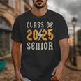 Class Of 2025 Senior Rock N Roll Back To School Music Lover Unisex T-Shirt