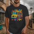 Colorful School Bus Driver Back To School Men Women Kids Unisex T-Shirt Colorful School Bus Driver Back To School Men Women Kids Unisex T-Shirt
