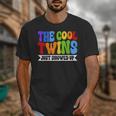 Cool Twins Just Showed Up Kid Boy Teen Twin Back To School Unisex T-Shirt Cool Twins Just Showed Up Kid Boy Teen Twin Back To School Unisex T-Shirt
