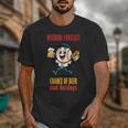 Cute Baseball Fan Weekend Forecast Change Of Beer And Hotdog Unisex T-Shirt