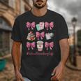 Cute Coquette Bows School Secretary Life Back To School Unisex T-Shirt
