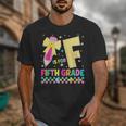 F Is For Fifth Grade Back To School Pencil Bow 5th Grade Kid Unisex T-Shirt F Is For Fifth Grade Back To School Pencil Bow 5th Grade Kid Unisex T-Shirt