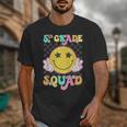 Fifth Grade Squad Smile Retro Back To School 5th Grade Unisex T-Shirt Fifth Grade Squad Smile Retro Back To School 5th Grade Unisex T-Shirt