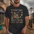 First Grade Graduation Dinosaur Dino Back To School Student Unisex T-Shirt