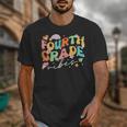 Fourth Grade Vibes 4th Grade Team Groovy Back To School Unisex T-Shirt Fourth Grade Vibes 4th Grade Team Groovy Back To School Unisex T-Shirt