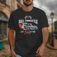 Full Throttle Into Second 2nd Grade Race Car Back To School Unisex T-Shirt Full Throttle Into Second 2nd Grade Race Car Back To School Unisex T-Shirt