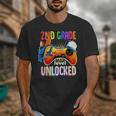 Gamer Back To School Gamepad 2nd Second Grade Level Unlocked Unisex T-Shirt