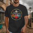 Groovy Attendance Clerk Back To School Appreciation Week Unisex T-Shirt Groovy Attendance Clerk Back To School Appreciation Week Unisex T-Shirt