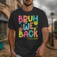 Groovy Custodian Bruh We Back To School Janitor Retro Unisex T-Shirt Groovy Custodian Bruh We Back To School Janitor Retro Unisex T-Shirt