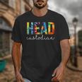 Head Custodian Women Tie Dye Back To School Appreciation Day Unisex T-Shirt Head Custodian Women Tie Dye Back To School Appreciation Day Unisex T-Shirt