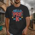 Hello Pre-K Preschool Squad Spider Back To School First Day Unisex T-Shirt Hello Pre-K Preschool Squad Spider Back To School First Day Unisex T-Shirt
