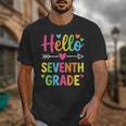 Hello Seventh 7TH Grade Back To School Kids Students Tee Unisex T-Shirt Hello Seventh 7TH Grade Back To School Kids Students Tee Unisex T-Shirt