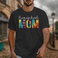 Homeschool Mom Tie Dye Back To School Day For Women For Work Unisex T-Shirt Homeschool Mom Tie Dye Back To School Day For Women For Work Unisex T-Shirt