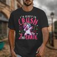 I'm Ready To Crush 2nd Grade Dabbing Unicorn Back To School Unisex T-Shirt I'm Ready To Crush 2nd Grade Dabbing Unicorn Back To School Unisex T-Shirt