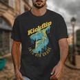 Kickflip Into 4th Grade Skateboard Lover Back To School Unisex T-Shirt