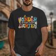 Kindergarten Dream Team Groovy Retro Children Back To School Unisex T-Shirt