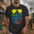 Kindergarten Vibes Only Glow Sunglasses Back To School Unisex T-Shirt Kindergarten Vibes Only Glow Sunglasses Back To School Unisex T-Shirt