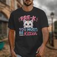 Kitten Back To School Girls Preschool Cat Lover Unisex T-Shirt Kitten Back To School Girls Preschool Cat Lover Unisex T-Shirt