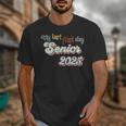 My Last First Day Senior 2025 Back To School Vintage Cool Unisex T-Shirt