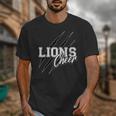 Lions Cheer Back To School Cheerleading Team Spirit Unisex T-Shirt Lions Cheer Back To School Cheerleading Team Spirit Unisex T-Shirt