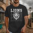 Lions School Spirit Fan Team Back To School Unisex T-Shirt Lions School Spirit Fan Team Back To School Unisex T-Shirt