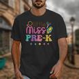 Little Miss Pre-K Preschool First Day Back To School Girls Unisex T-Shirt