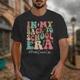 Math Coach In My Back To School Era Women Groovy Unisex T-Shirt Math Coach In My Back To School Era Women Groovy Unisex T-Shirt