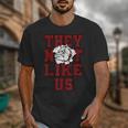 Not Like Bulldog Back To School Spirit M Unisex T-Shirt