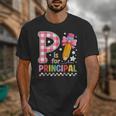 P Is For Principal Back To School Pencil Bow Principal Women Unisex T-Shirt P Is For Principal Back To School Pencil Bow Principal Women Unisex T-Shirt