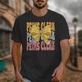 Peims Clerk Groovy Coquette Bow Cute Back To School Unisex T-Shirt Peims Clerk Groovy Coquette Bow Cute Back To School Unisex T-Shirt