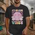 Pink 4th Grade Vibes Smile Face Back To School Fourth Grade Unisex T-Shirt Pink 4th Grade Vibes Smile Face Back To School Fourth Grade Unisex T-Shirt