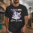 Preschool Here I Come Unicorn Back To School Girl Student Unisex T-Shirt