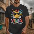 Preschool Vibes Groovy Back To School Girls Kids Unisex T-Shirt Preschool Vibes Groovy Back To School Girls Kids Unisex T-Shirt