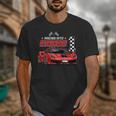 Racing Into 1st Grade Race Car Back To School Boys Unisex T-Shirt Racing Into 1st Grade Race Car Back To School Boys Unisex T-Shirt