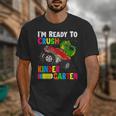 Ready To Crush Kindergarten T-Rex Back To School Boys Unisex T-Shirt Ready To Crush Kindergarten T-Rex Back To School Boys Unisex T-Shirt