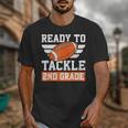 Ready To Tackle 2nd Grade Back To School Kids Football Unisex T-Shirt Ready To Tackle 2nd Grade Back To School Kids Football Unisex T-Shirt