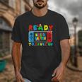 Retro Back To School Kindergarten Ready To Level Up Gamer Unisex T-Shirt Retro Back To School Kindergarten Ready To Level Up Gamer Unisex T-Shirt
