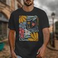 Retro Boho Flower Floral Back To School First Day Of School Unisex T-Shirt Retro Boho Flower Floral Back To School First Day Of School Unisex T-Shirt