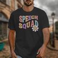 Retro Speech Squad Back To School Speech Therapist SLP Unisex T-Shirt Retro Speech Squad Back To School Speech Therapist SLP Unisex T-Shirt