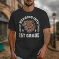 Roaring Into 1st Grade Roaring Tiger Back To School Boy Girl Unisex T-Shirt Roaring Into 1st Grade Roaring Tiger Back To School Boy Girl Unisex T-Shirt