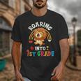 Roaring Into First Grade Lion 1st Grade Back To School Unisex T-Shirt Roaring Into First Grade Lion 1st Grade Back To School Unisex T-Shirt
