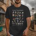 School Psychologist Alphabet ABCs Psychology Back To School Unisex T-Shirt School Psychologist Alphabet ABCs Psychology Back To School Unisex T-Shirt