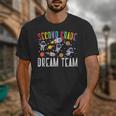 Second Grade Dream Team Astronaut 2nd Grade Back To School Unisex T-Shirt Second Grade Dream Team Astronaut 2nd Grade Back To School Unisex T-Shirt