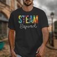 STEAM Squad For Work Tie Dye Back To School Appreciation Day Unisex T-Shirt STEAM Squad For Work Tie Dye Back To School Appreciation Day Unisex T-Shirt